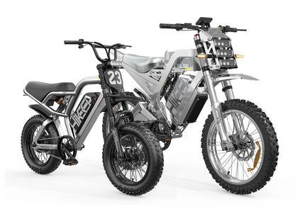 2 x Hikeep MAD Electric Dirt Bike | Bulk Bundle Offer