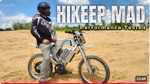 PERFORMANCE TESTED - Street, Off-Road, Top Speed,& Range