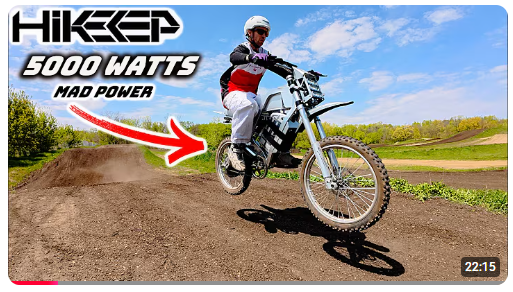 Fasted E-Bike and Bestsuspension in its class!
